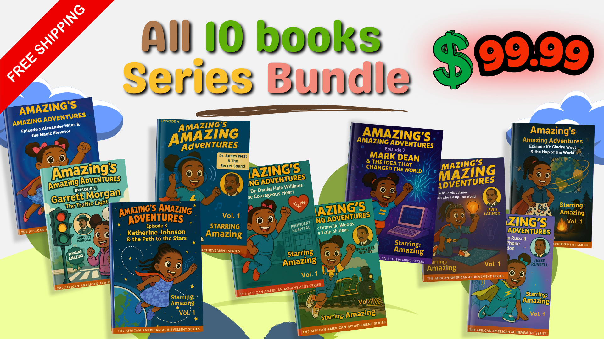 10 Book Series Bundle