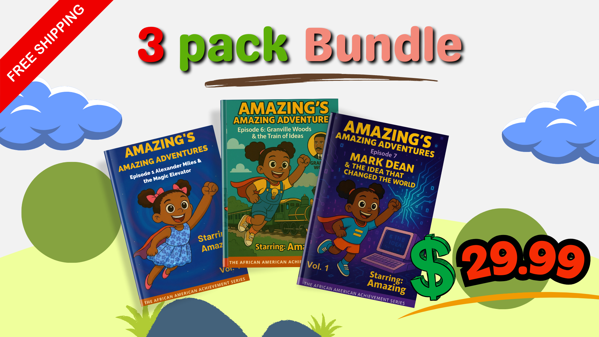 3 pack Bundle