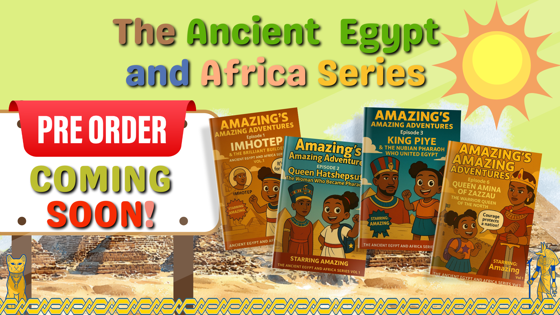 The Ancient Egypt and Africa Series (10 books series bundle)